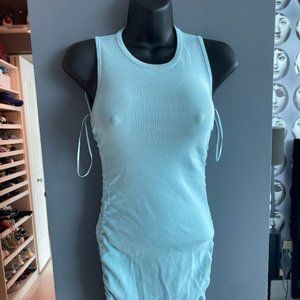 Lioness Womens Military Minds Cinched Bodycon Sleeveless Sweater Dress Size XS